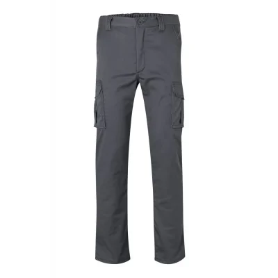 Pantalón largo stretch forrado gris Mod.103015S | Velilla