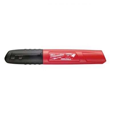 Rotulador marcador de punta cincelada 1 - 4,8 mm negro INKZALL | Milwaukee