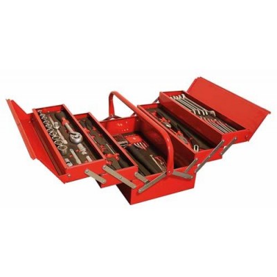 Caja de 99 herramientas con 5 departamentos mod. BTK99A | Metalworks