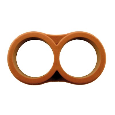 Tapón doble anillo 16 mm marrón | Azud