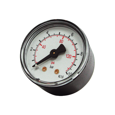 Manómetro regulador seco Ø 40 mm - rosca M 1/8" de 0 a 4 Bar neumática | Nordair