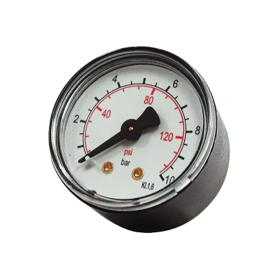 Manómetro regulador seco Ø 40 mm - rosca M 1/8" de 0 a 4 Bar neumática | Nordair