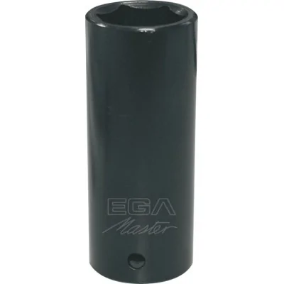 Llave vaso impacto larga 1/2" Hexagonal de 10 a 24 mm | Egamaster