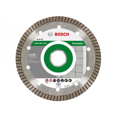 Disco de diamante para Cerámica 125mm Bosch