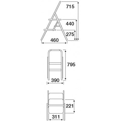 Escalera Telescópica 32 Peldaños (PAR-32-2) - Equip Trader