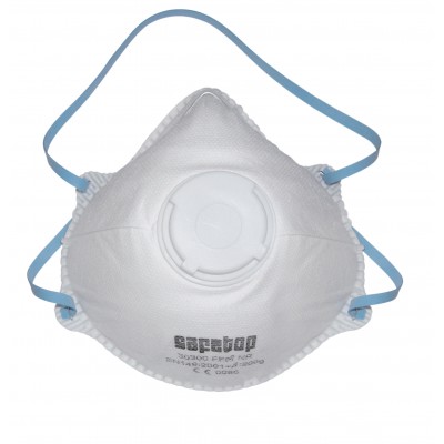 Mascarilla respiratoria FFP2 con válvula 12UD Safetop