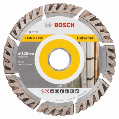 Disco de diamante universal ECO 125 mm Bosch