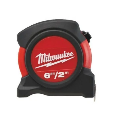 Flexómetro de bolsillo con freno 2 m x 13 mm Milwaukee